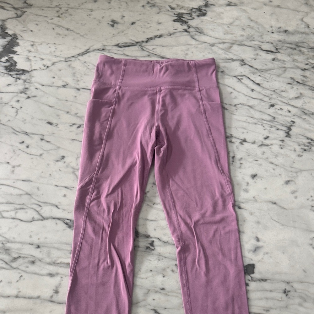 Athleta Kids Light Purple Leggings